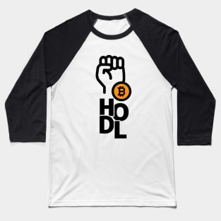 Bitcoin HODLer Baseball T-Shirt